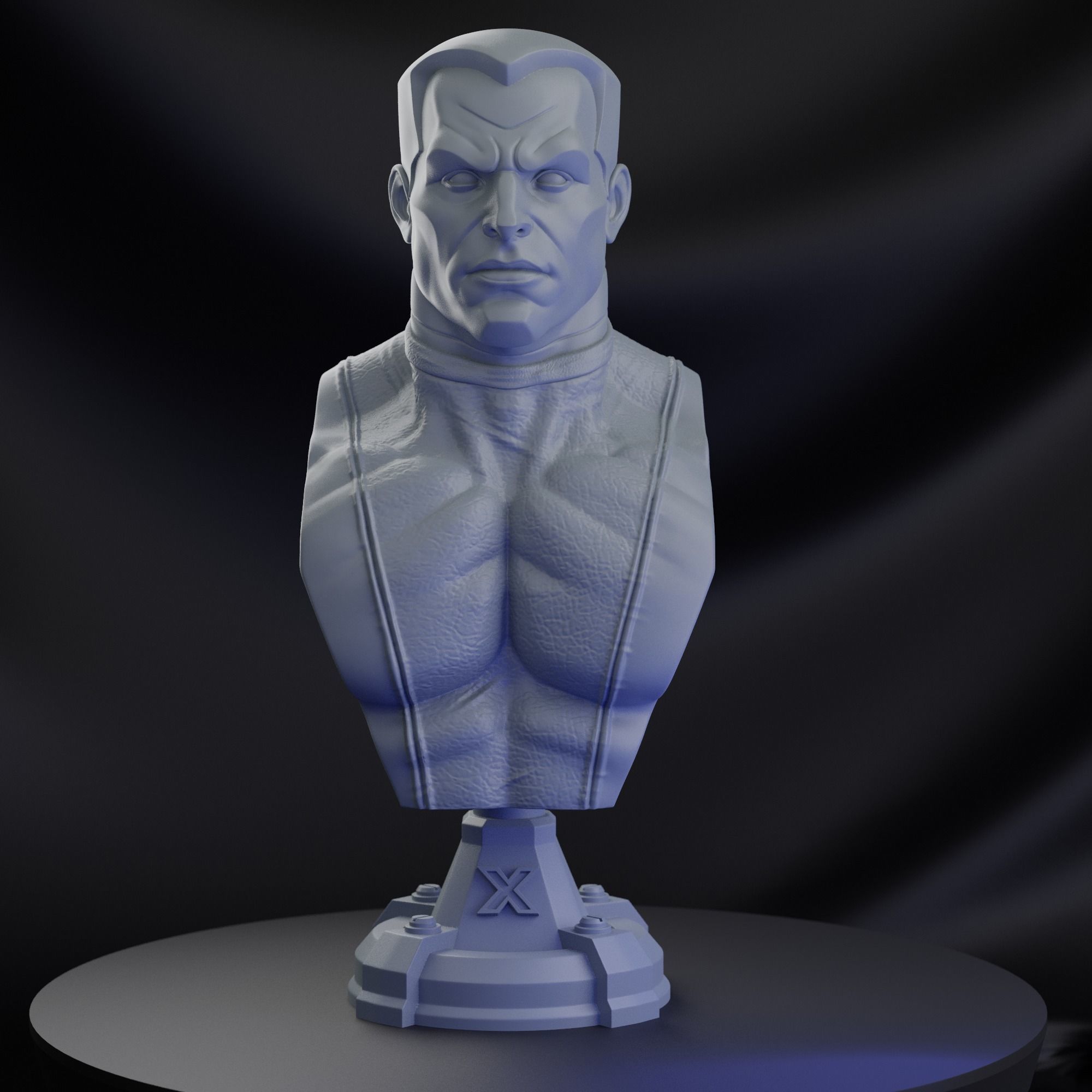 COLOSSUS X- MEN BUST 3D print model_4