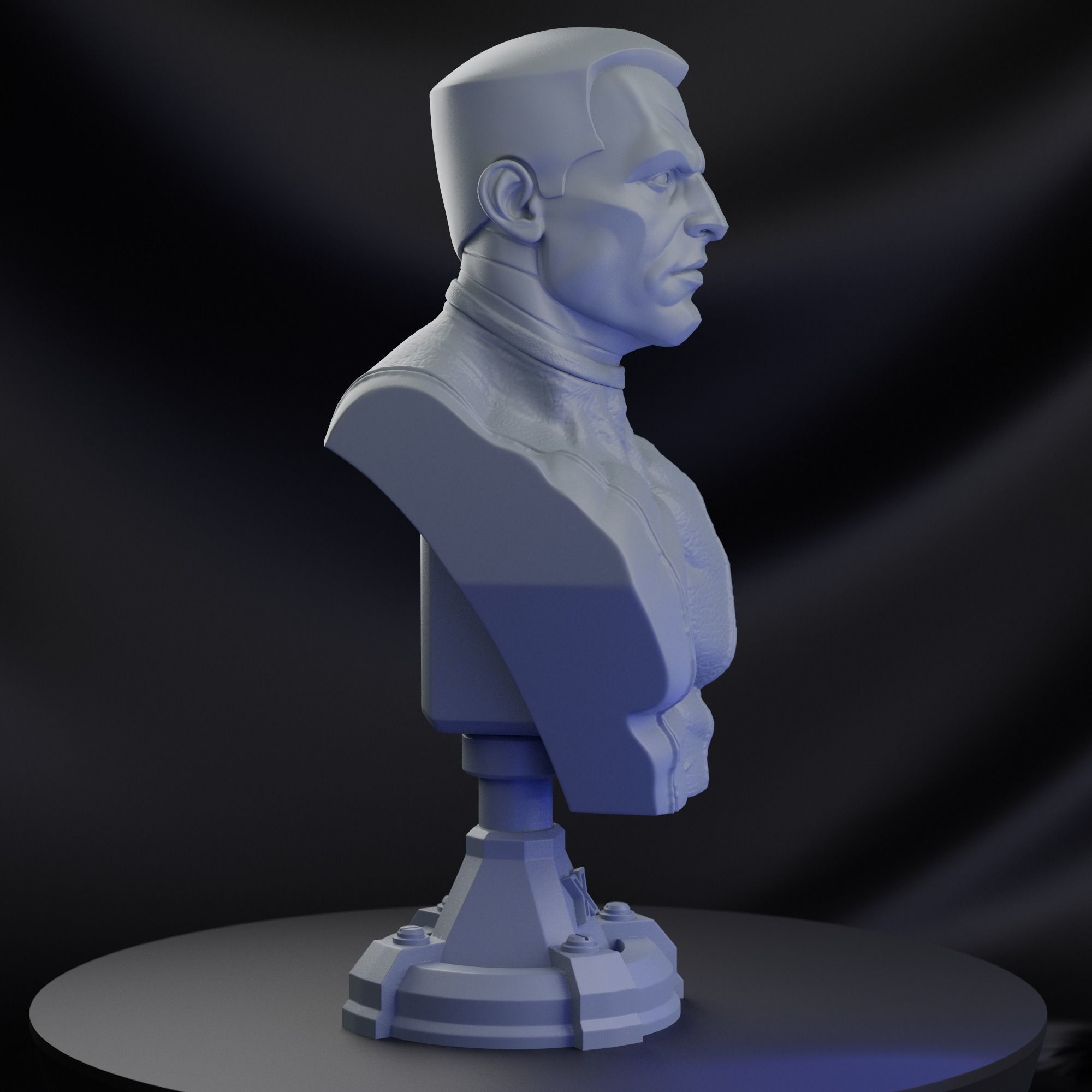 COLOSSUS X- MEN BUST 3D print model_9