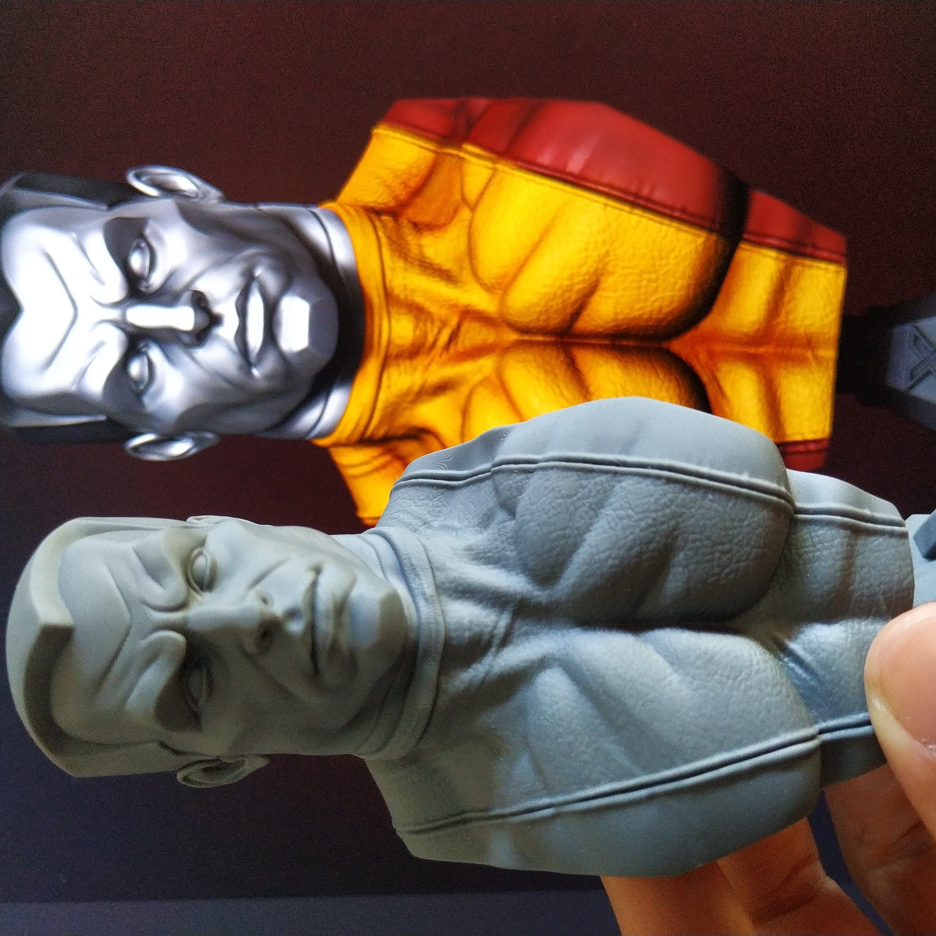 COLOSSUS X- MEN BUST 3D print model_2