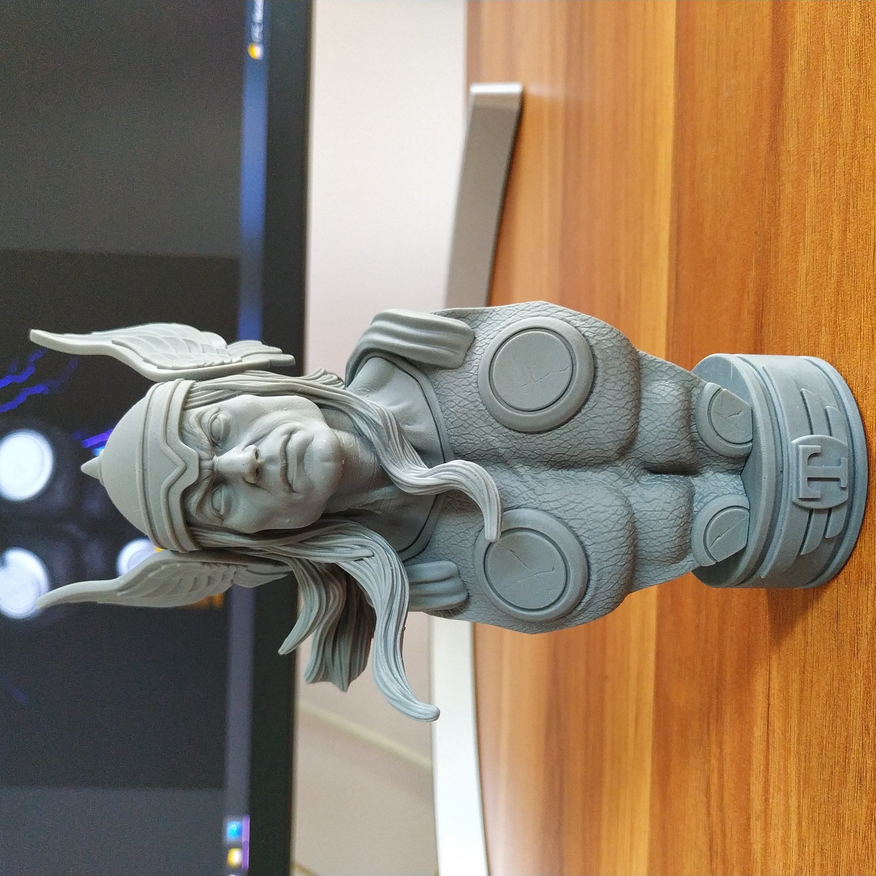 THOR CLASSIC BUST 3D print model_4