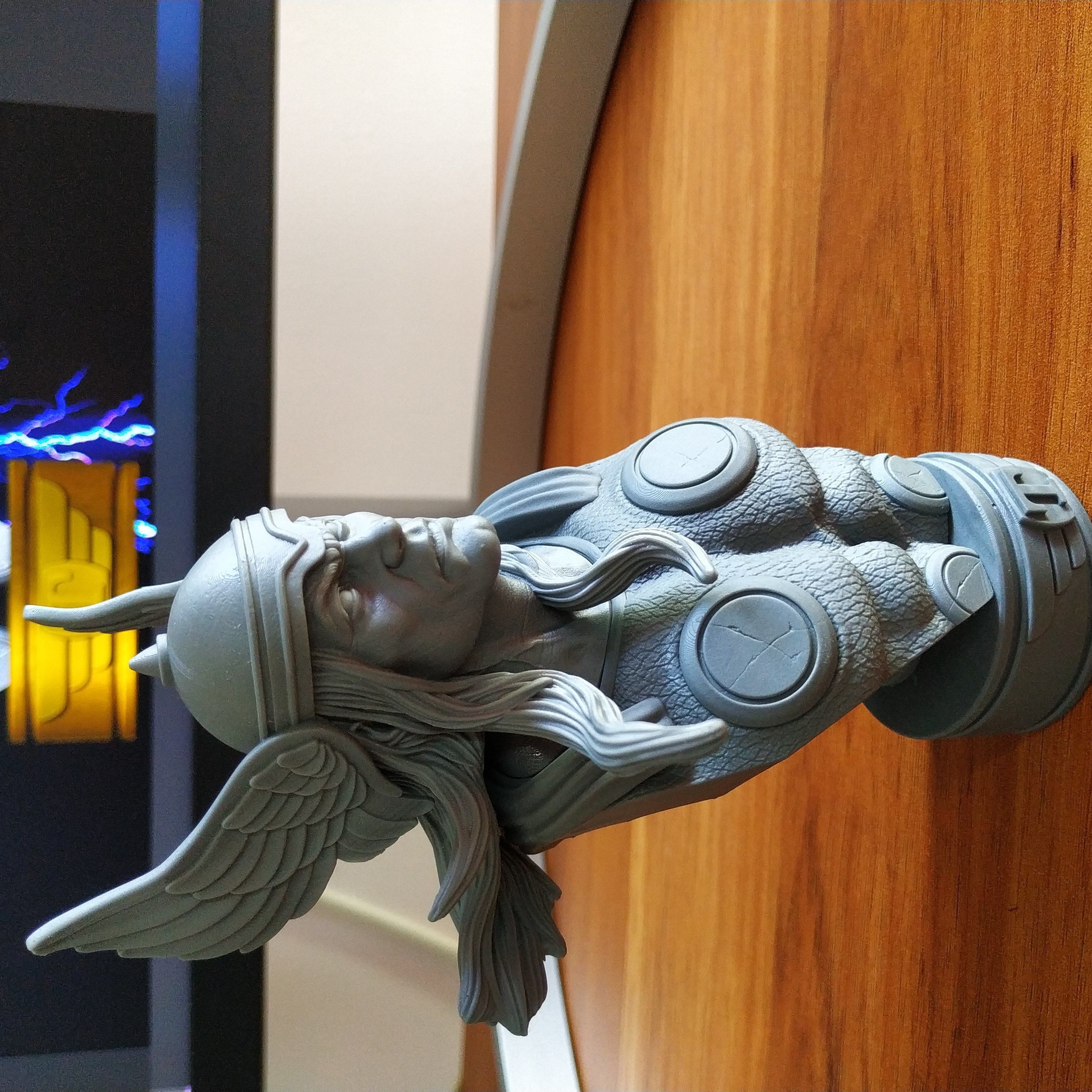 THOR CLASSIC BUST 3D print model_5