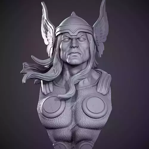 THOR CLASSIC BUST 3D print model