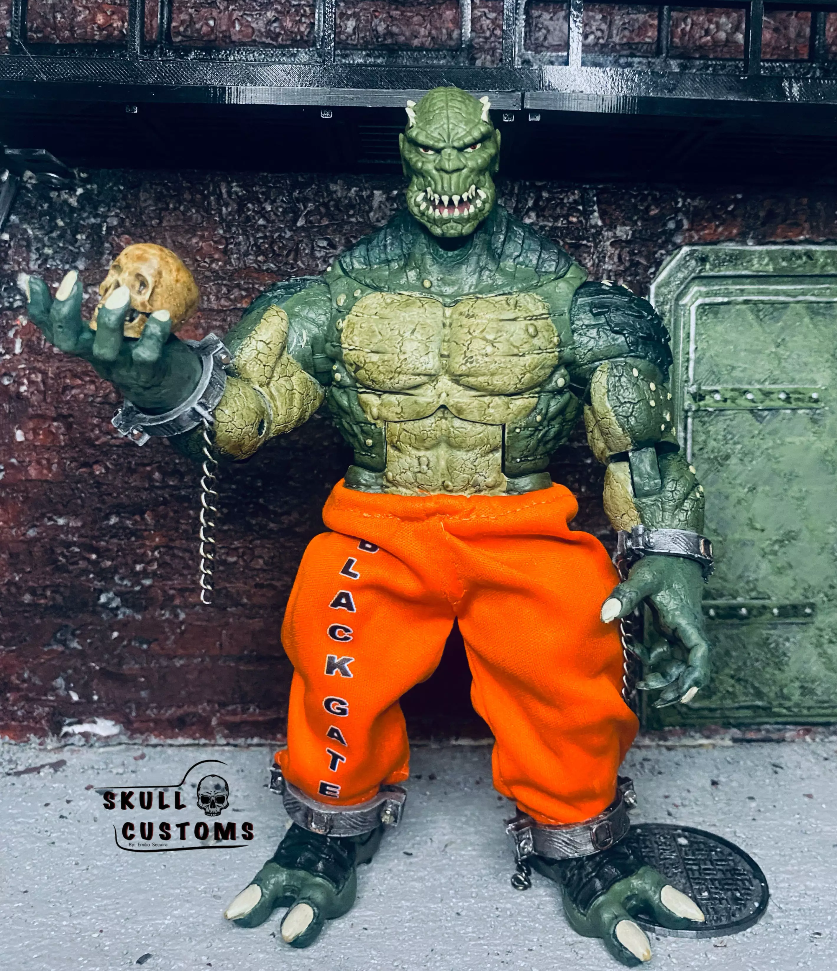 KILLER CROC Custom Kit 3D print model