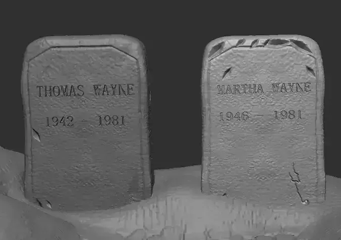 Graves Diorama Batman Bruce Wayne