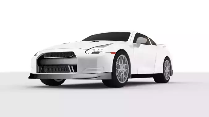 2016 Nissan GTR 3D model