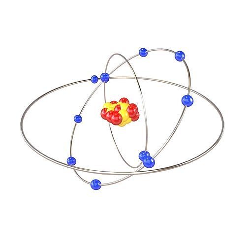 Sodium Chemical Element v2 001 Low-poly 3D model