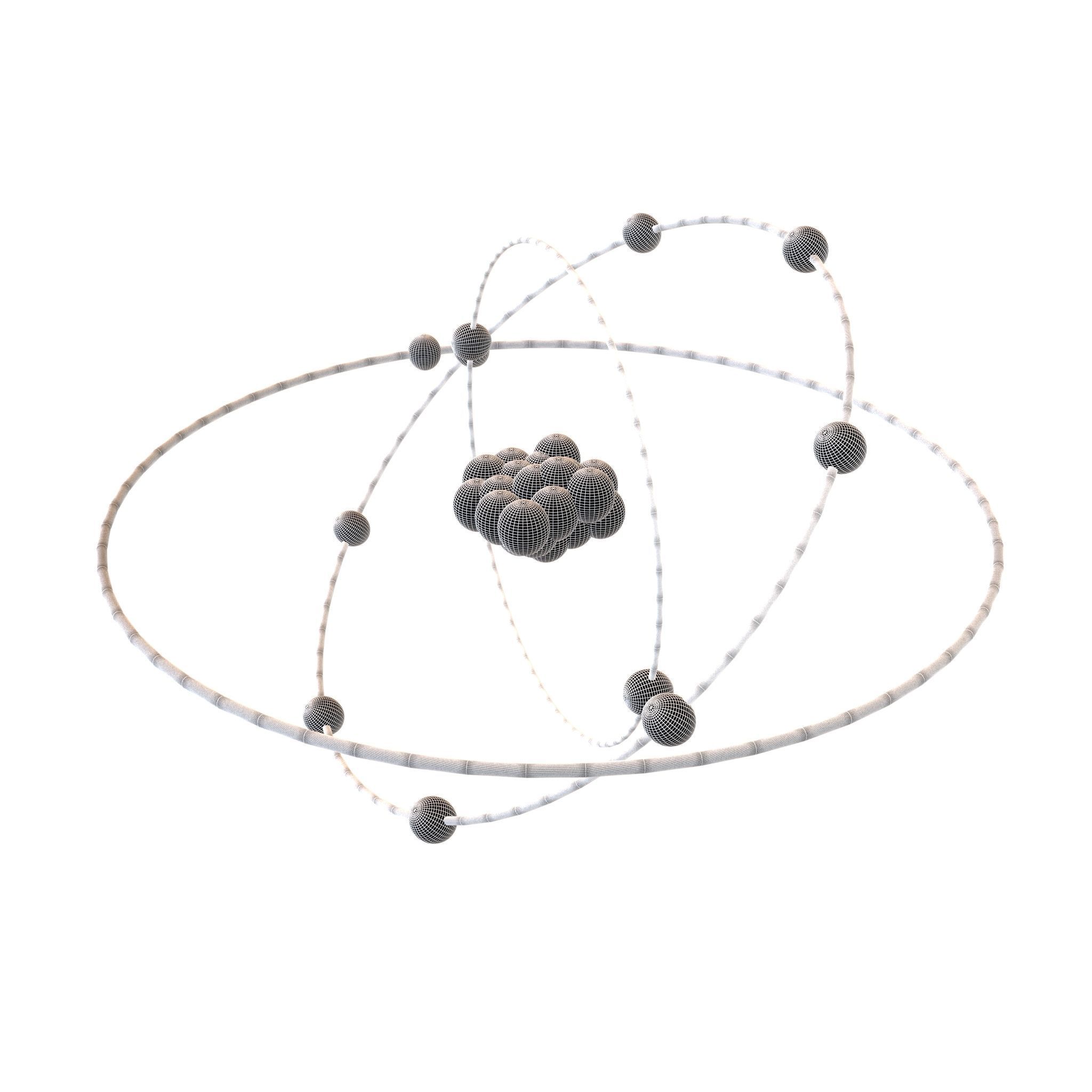 Sodium Chemical Element v2 002 Low-poly 3D model_7