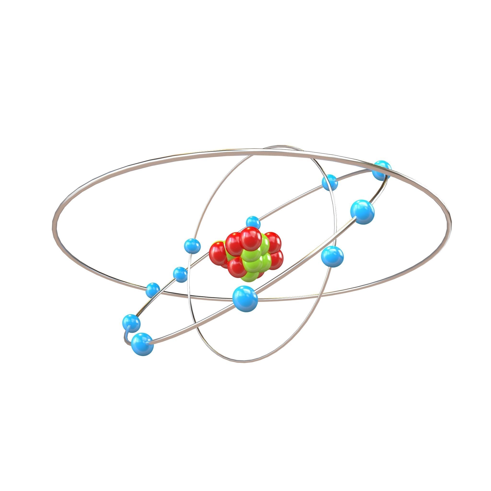 Sodium Chemical Element v2 002 Low-poly 3D model_4