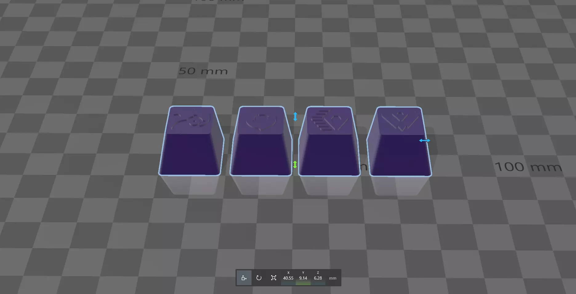 Omen - Valorant Keycaps 3D print model
