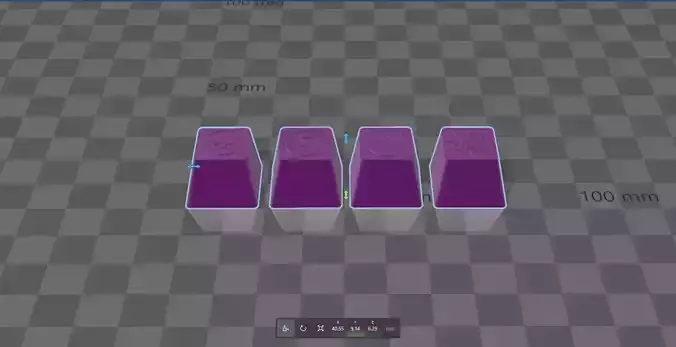 Reyna - Valorant Keycaps