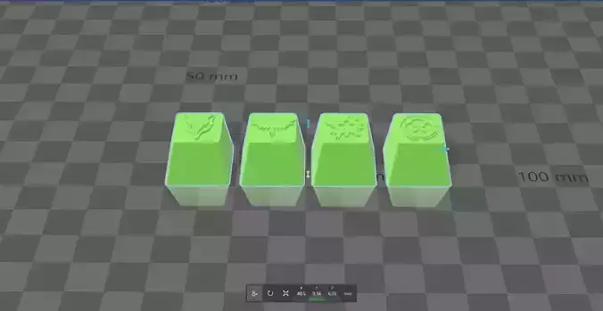 Skye - Valorant Keycaps