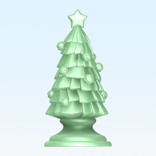 christmas tree Free 3D print model