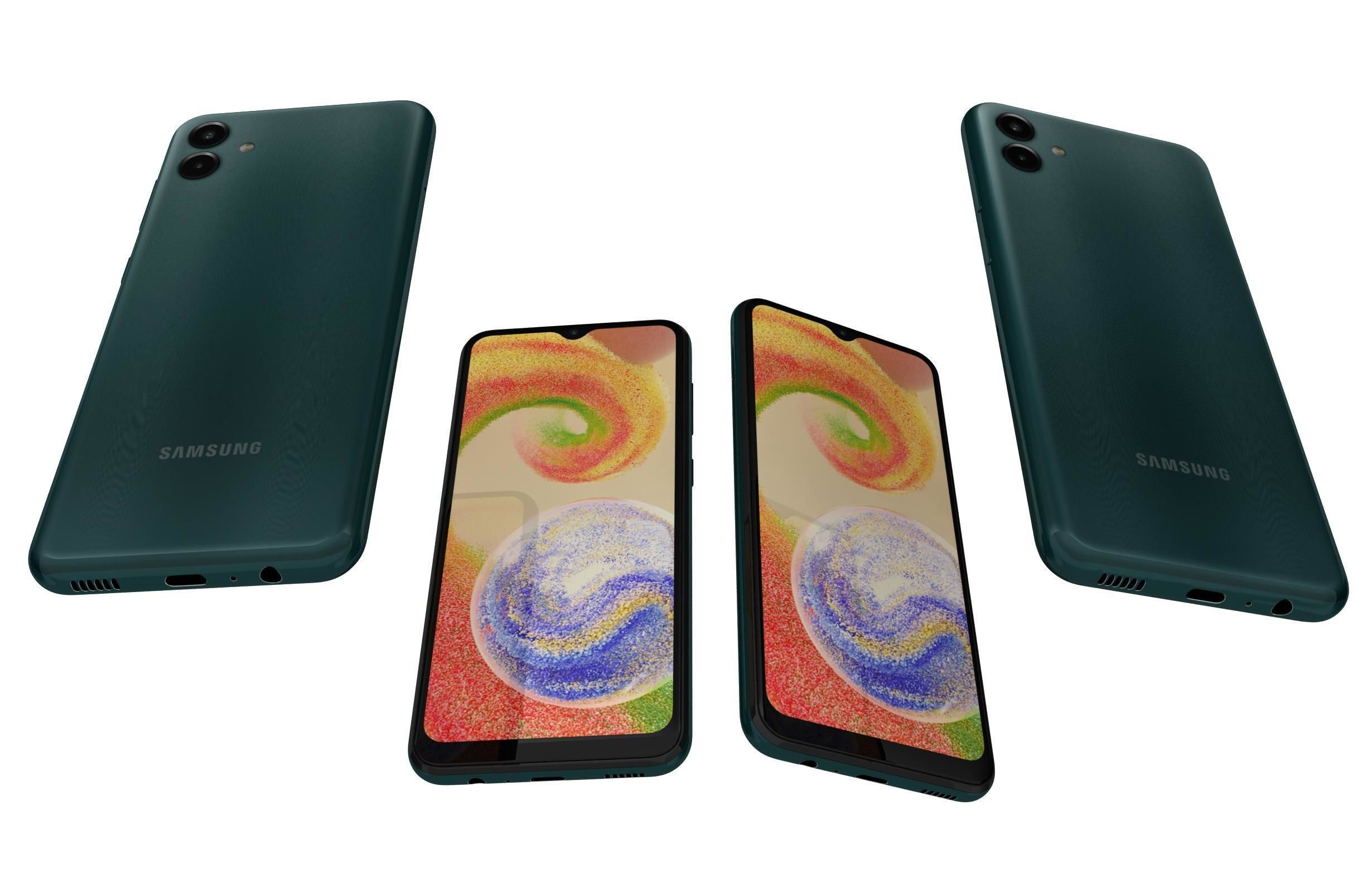 Samsung Galaxy A04 All Colors 3D model_26