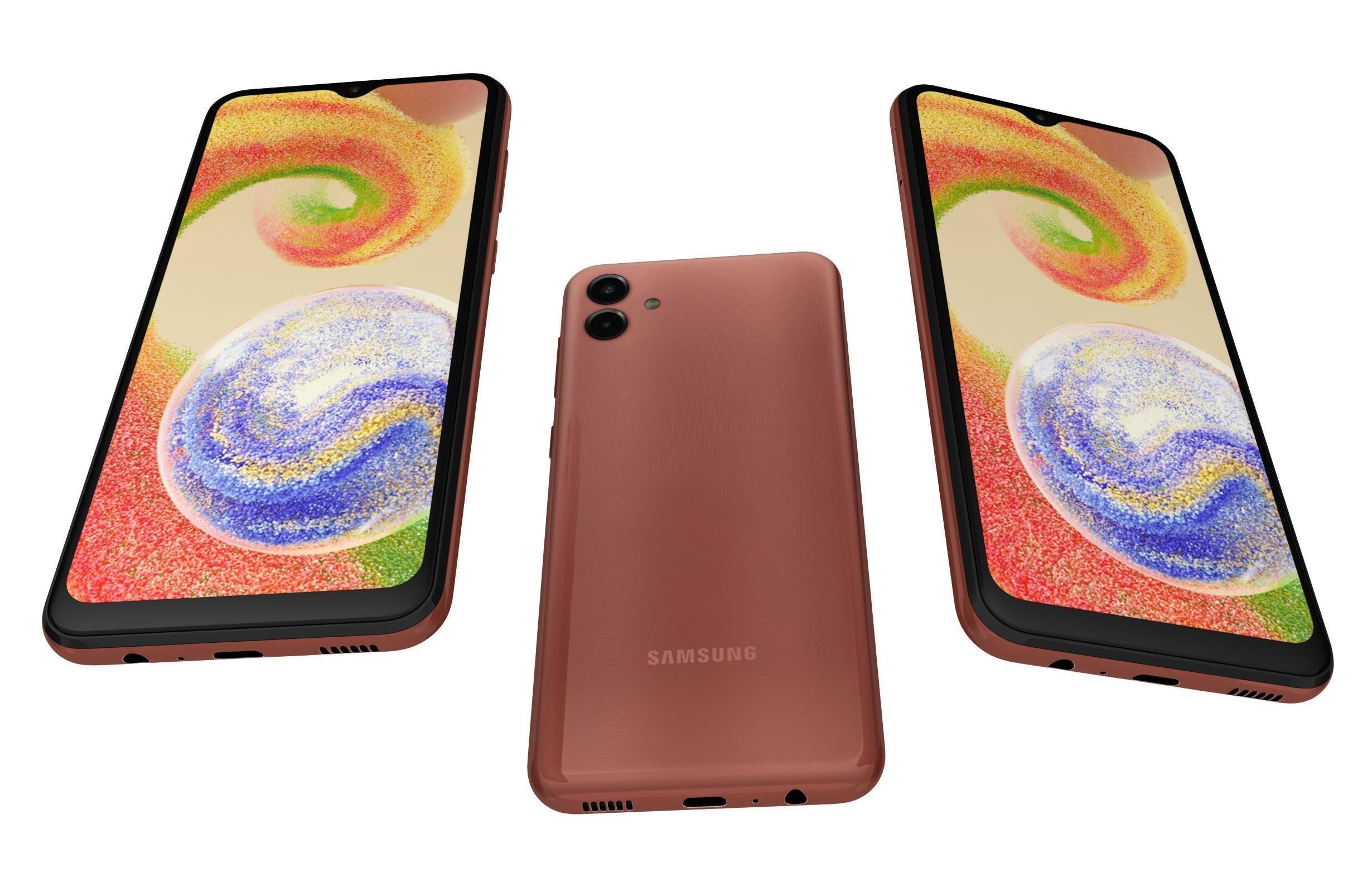 Samsung Galaxy A04 All Colors 3D model_13