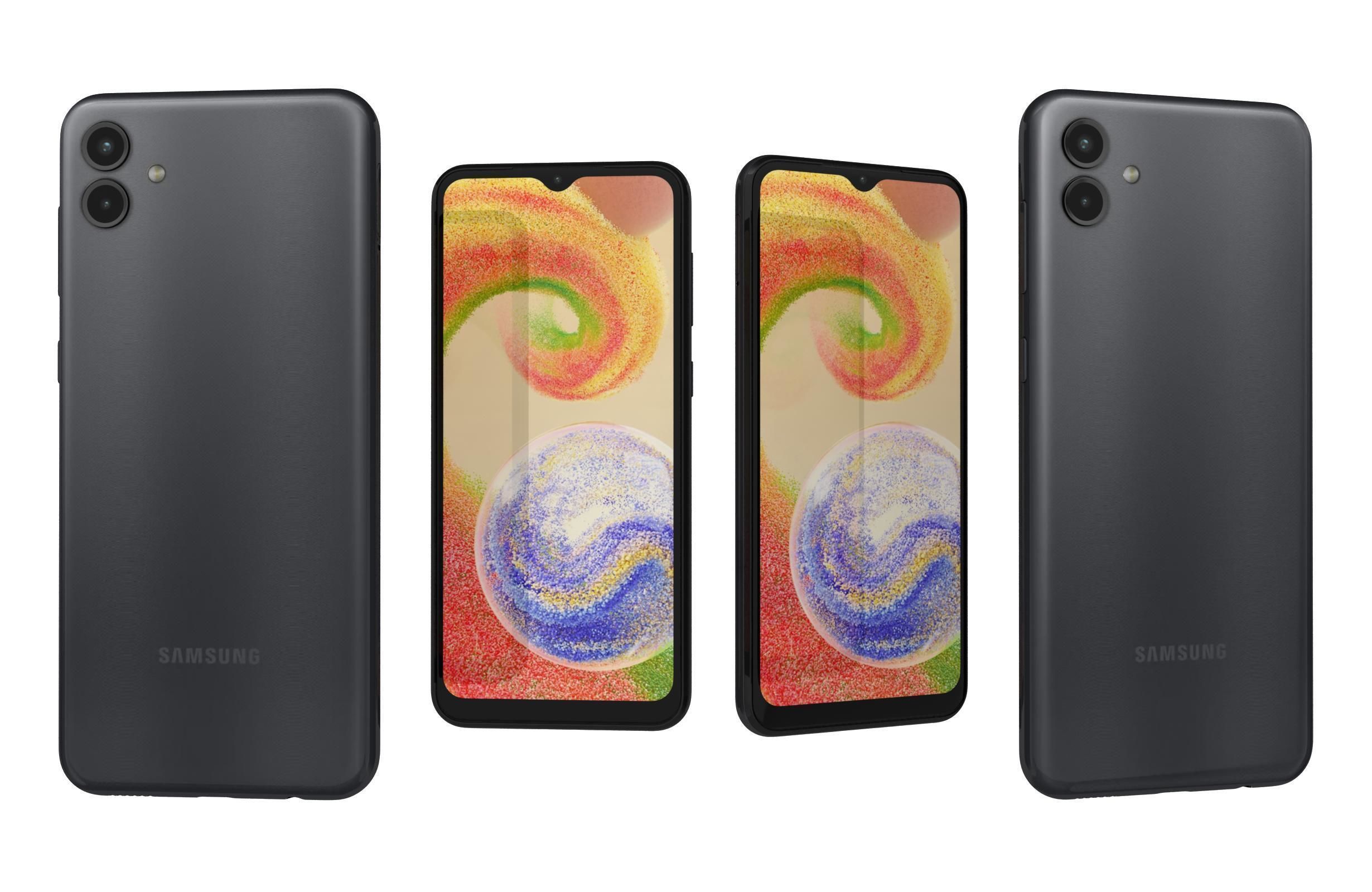 Samsung Galaxy A04 All Colors 3D model_20