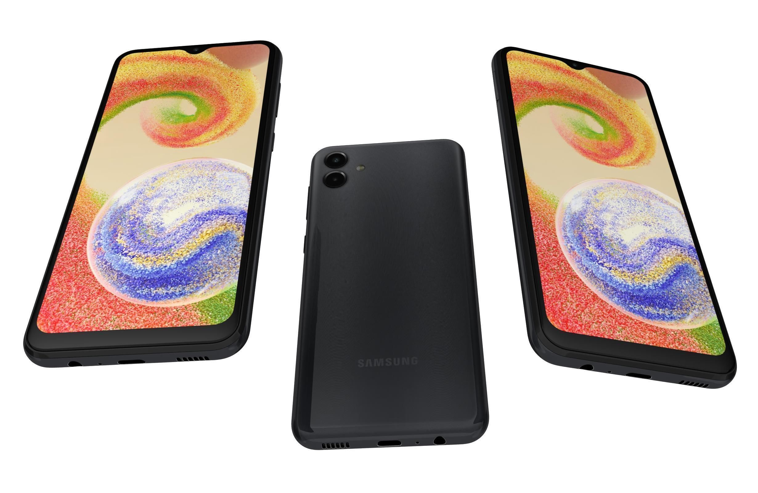 Samsung Galaxy A04 All Colors 3D model_16
