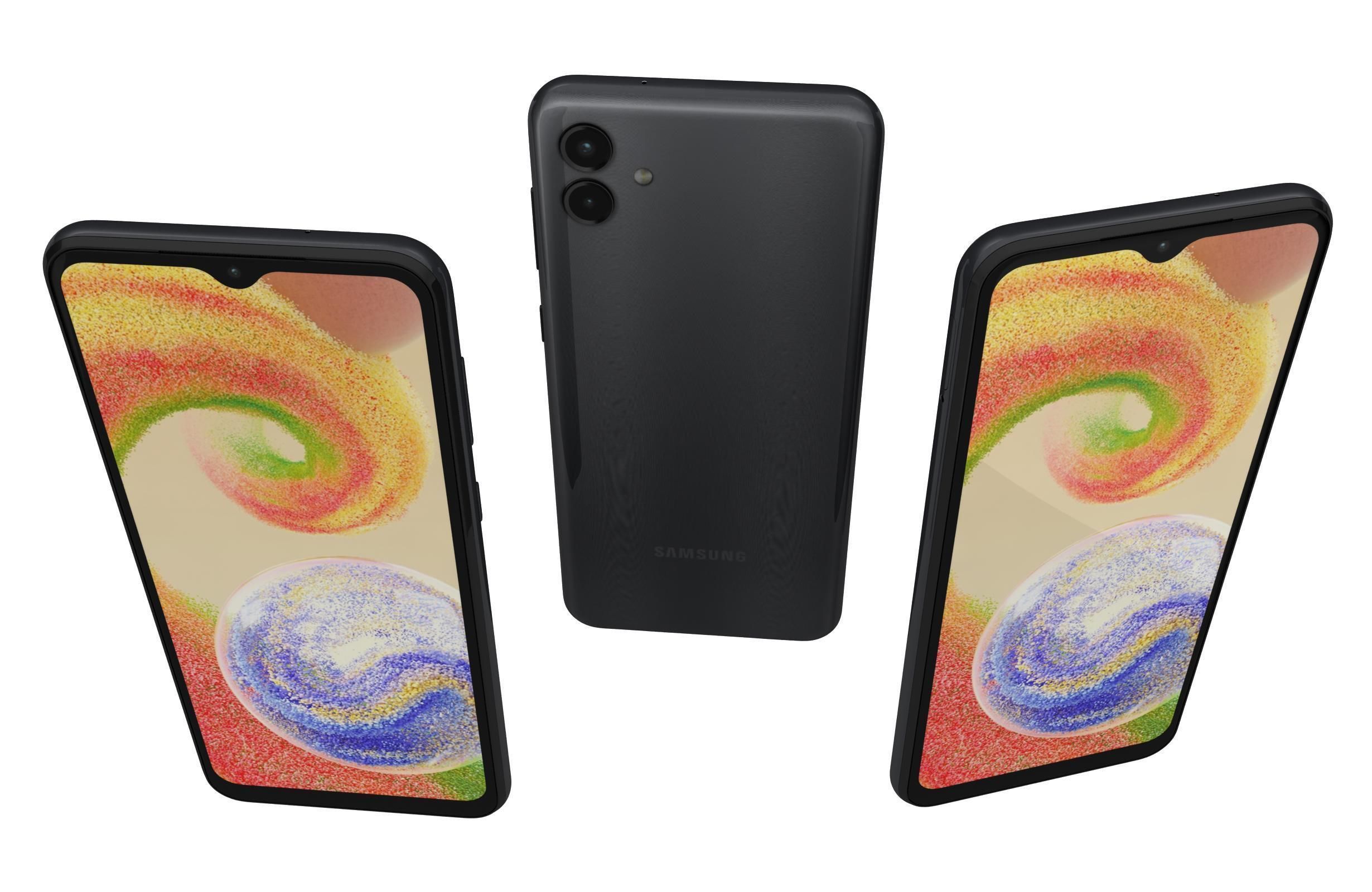 Samsung Galaxy A04 All Colors 3D model_12