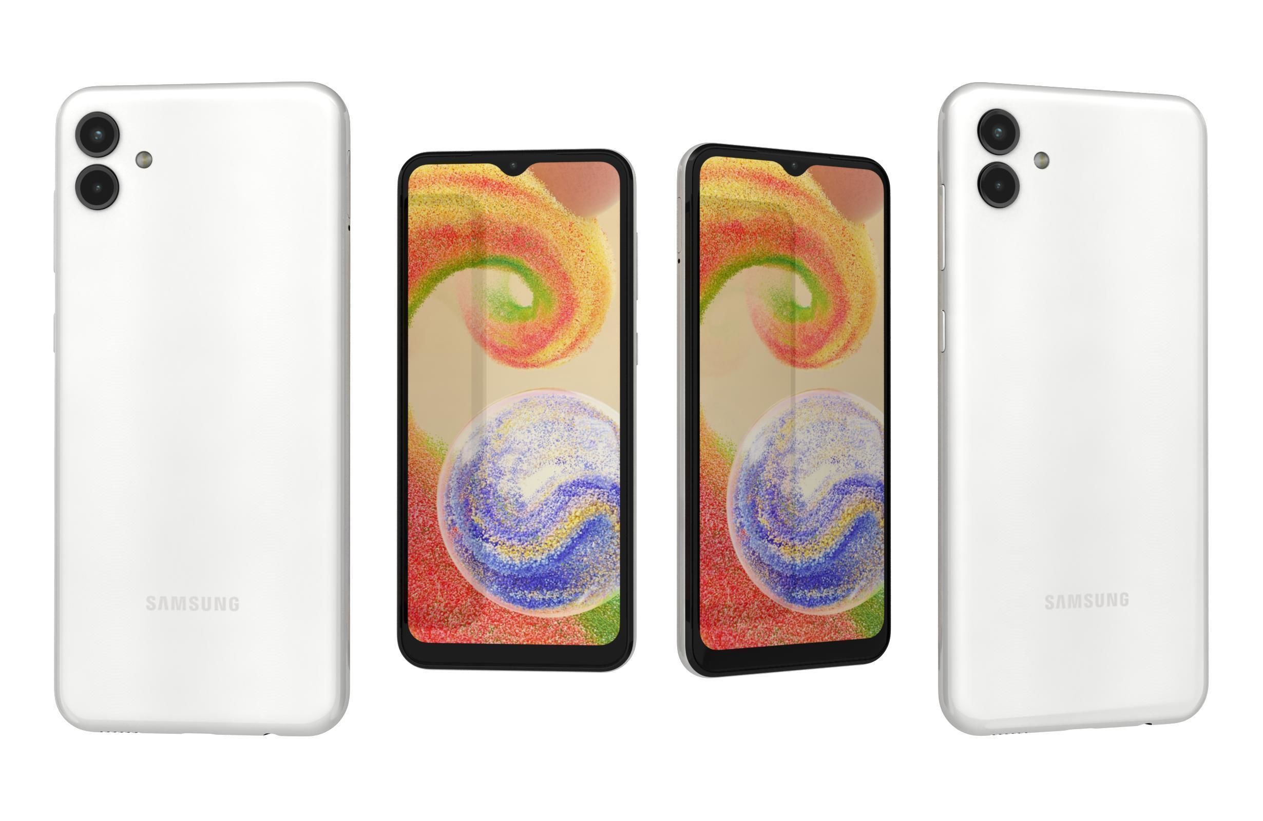 Samsung Galaxy A04 All Colors 3D model_19
