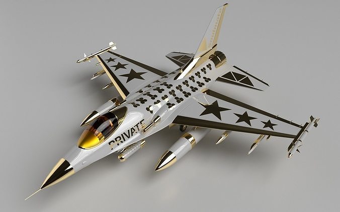 Luxury Jet 3D model