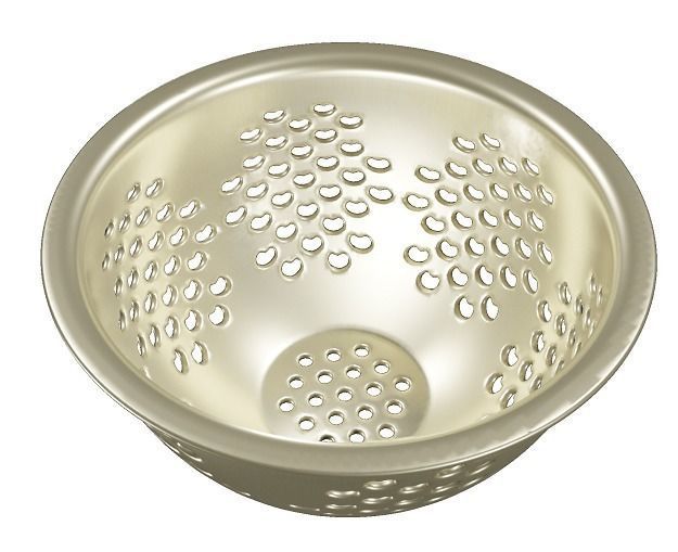 Brass Fruit Bowl 3D model_1