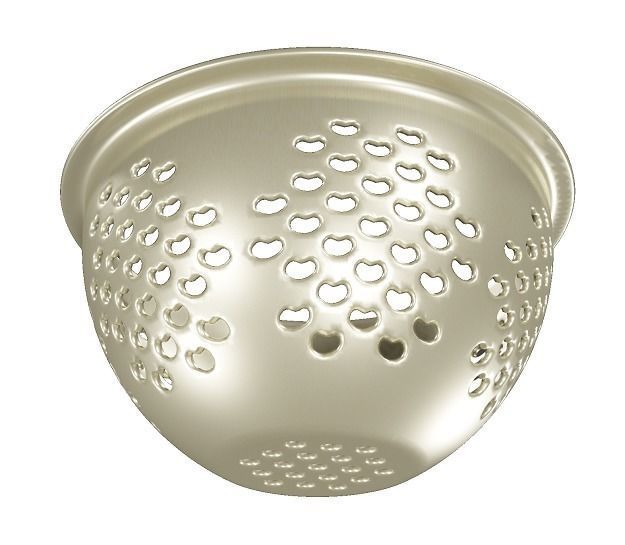 Brass Fruit Bowl 3D model_2