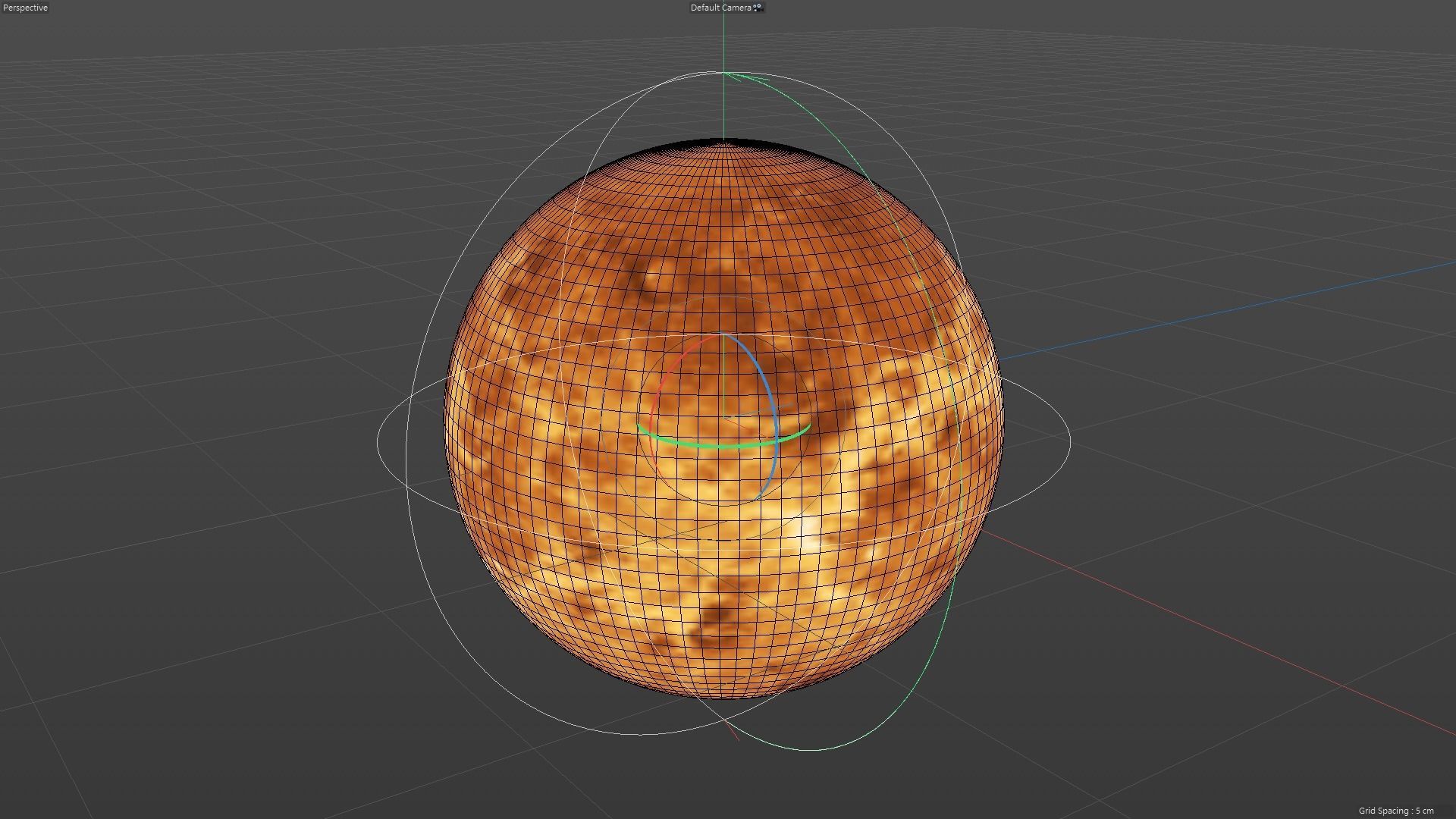 Realistic planet Venus Low-poly 3D model_7