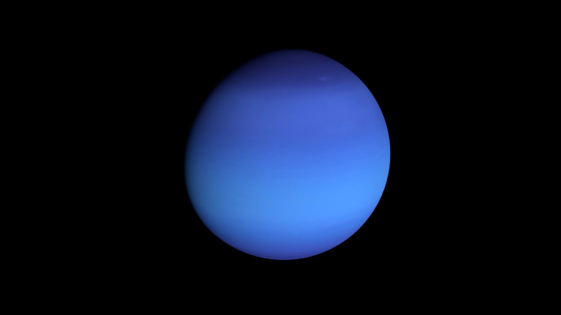 Realistic planet neptune Low-poly 3D model_1