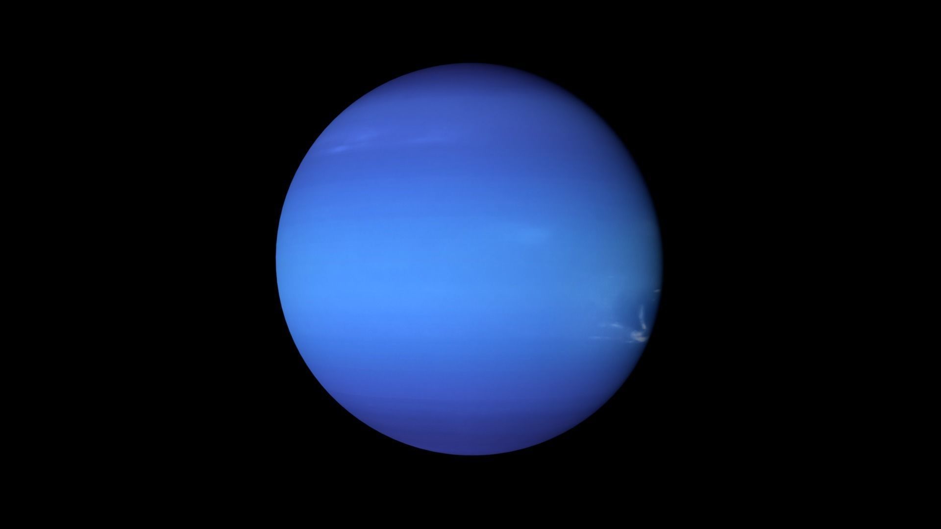 Realistic planet neptune Low-poly 3D model_5