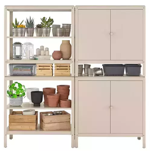Shelving unit Kolbjorn 3D model