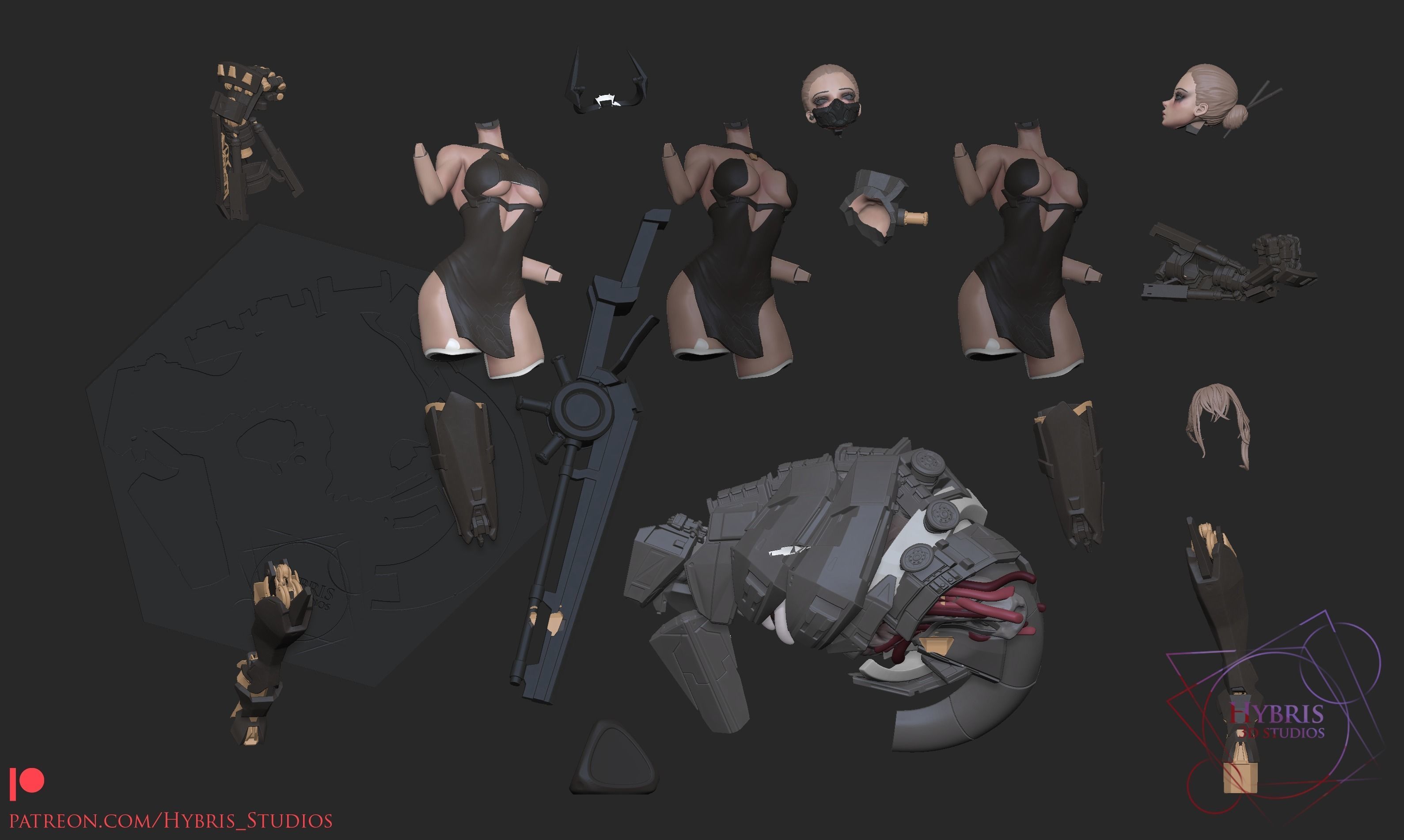 Project Code RED Original Version 3D print model_2