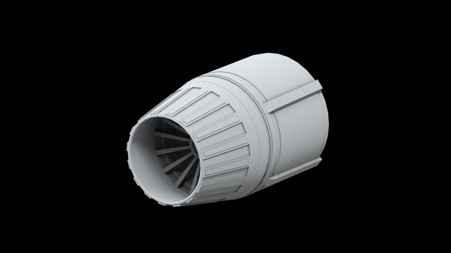 Sci-Fi KitBash Engine Pack II - Star Wars 3D model_4