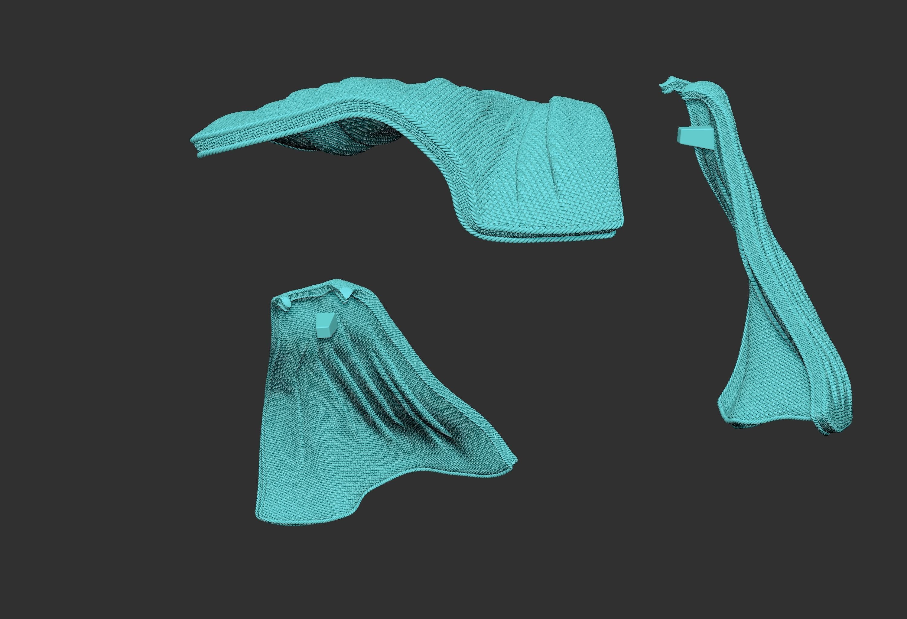 SUPERGIRL woman in poses 3D print model_16