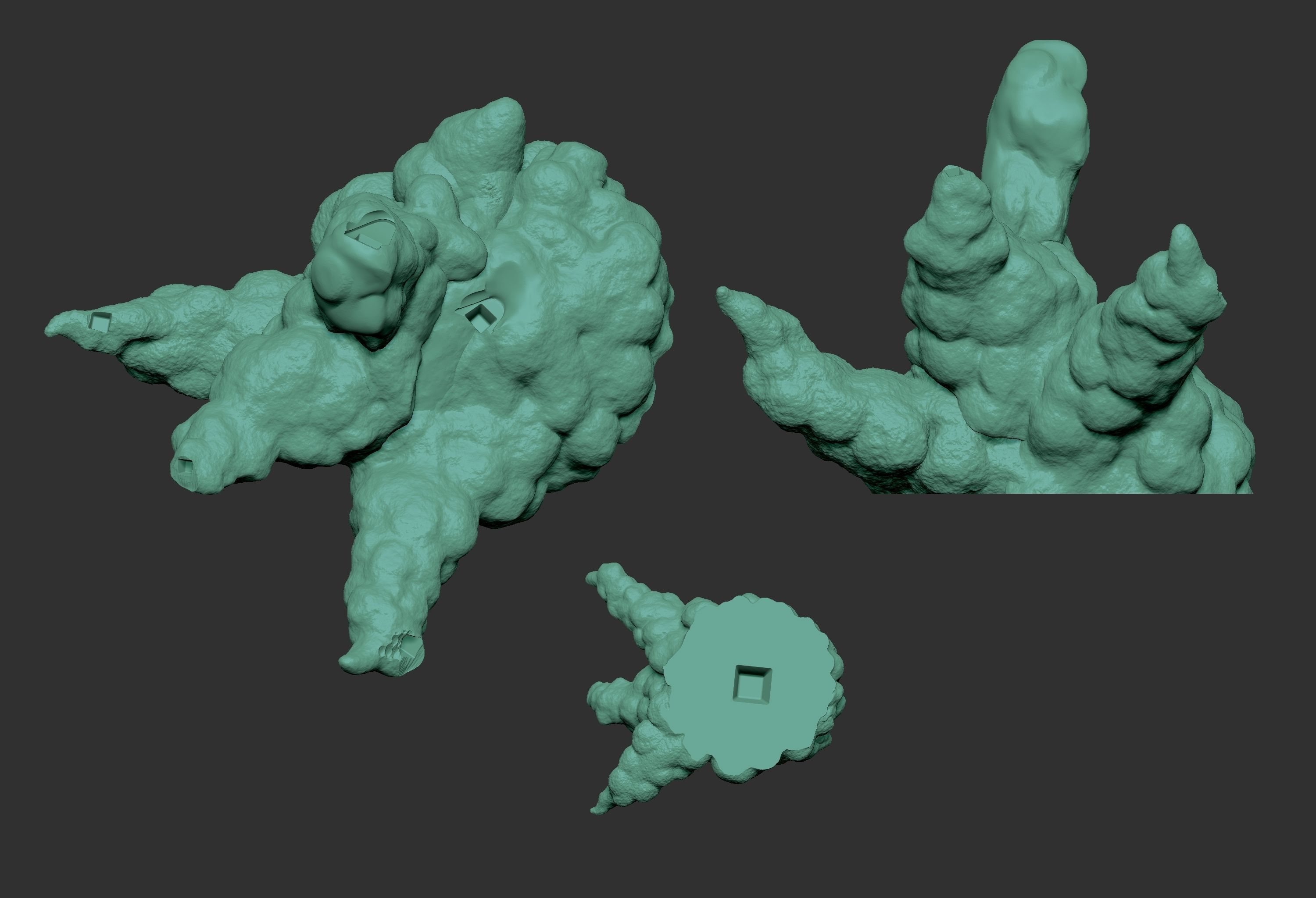 SUPERGIRL woman in poses 3D print model_12