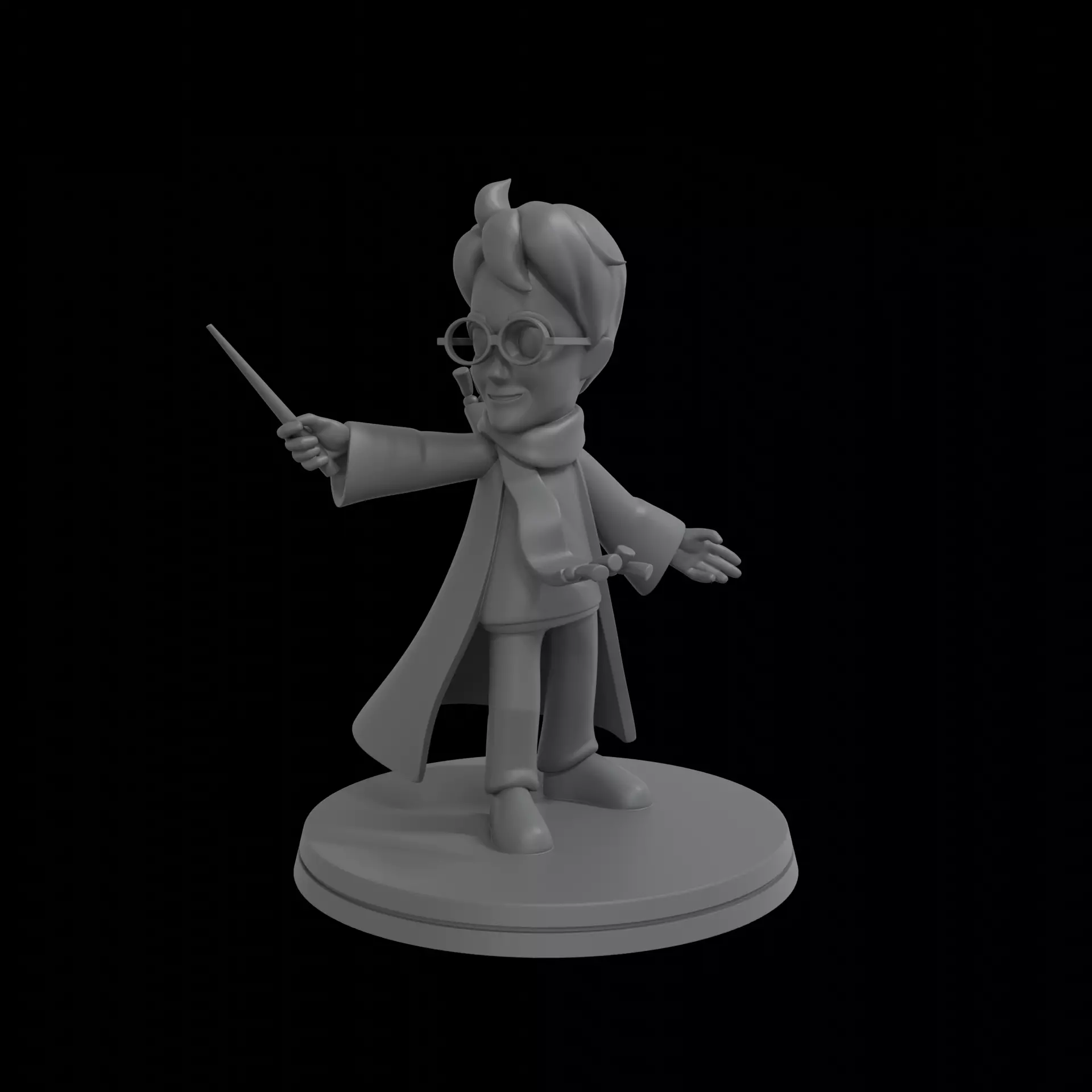 Harry Potter 3D print model_0