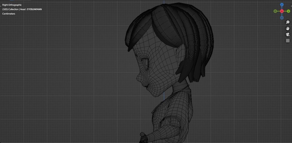 Amity Blight Cell Shaded Free low-poly 3D model_6