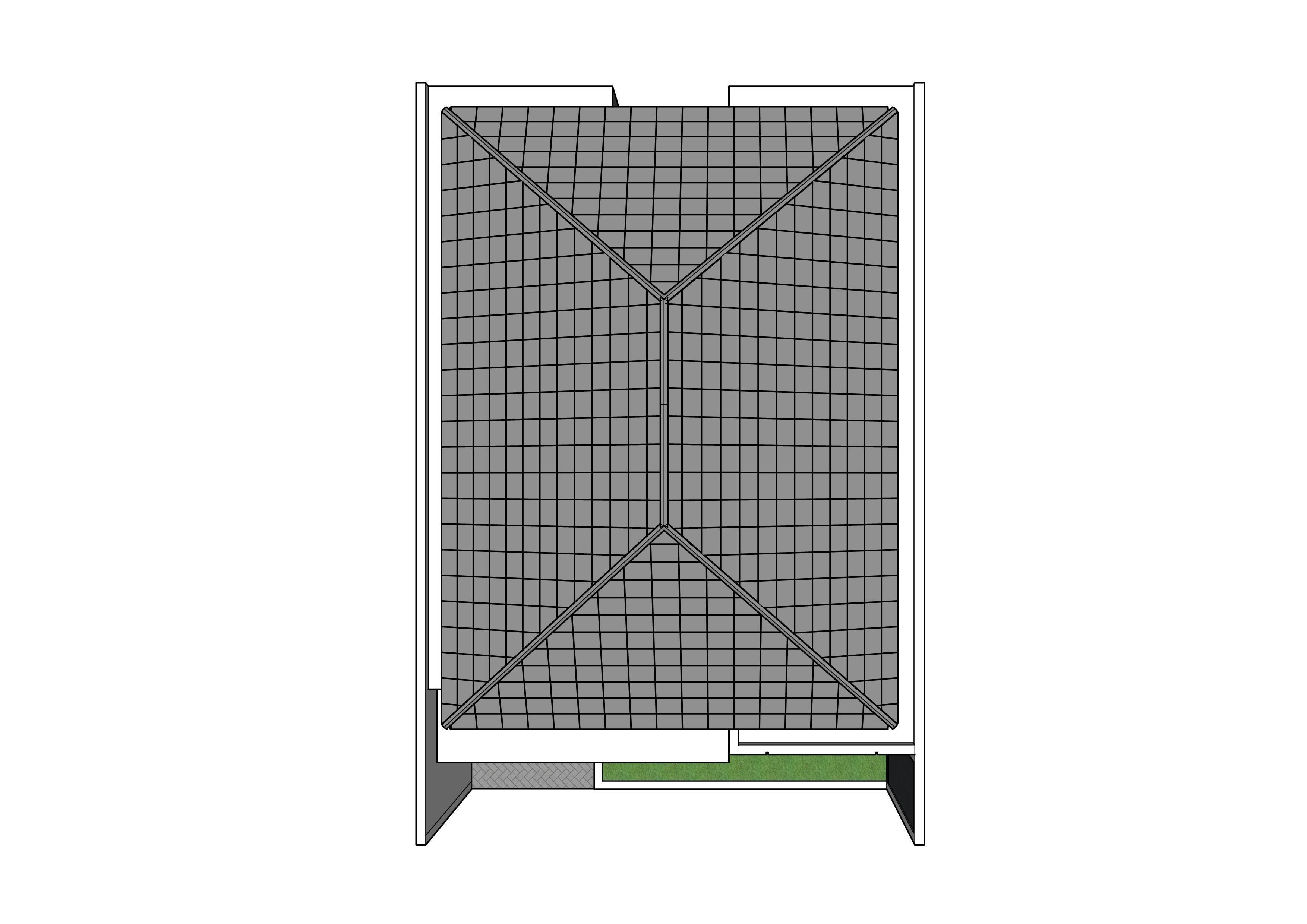 Minimalist House 3D model_9