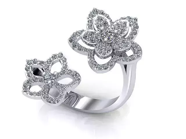 Flowers ring GF