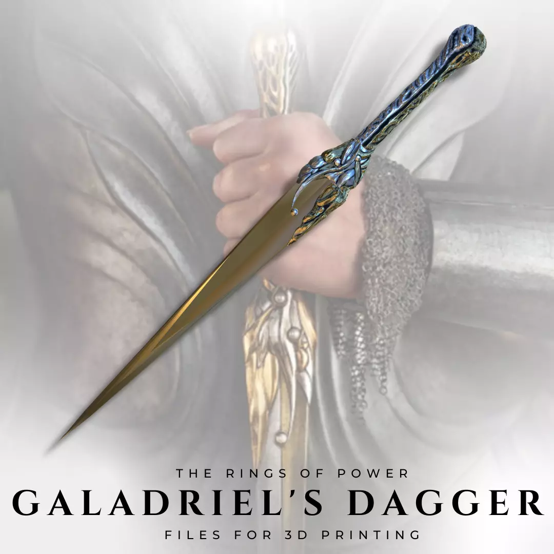 Dagger of Galadriel from The Rings of Power 3D print model_0