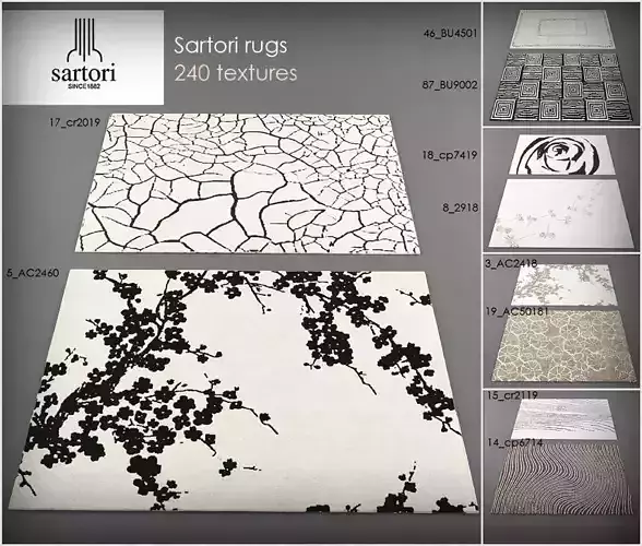 Carpets vol45 3dmodels