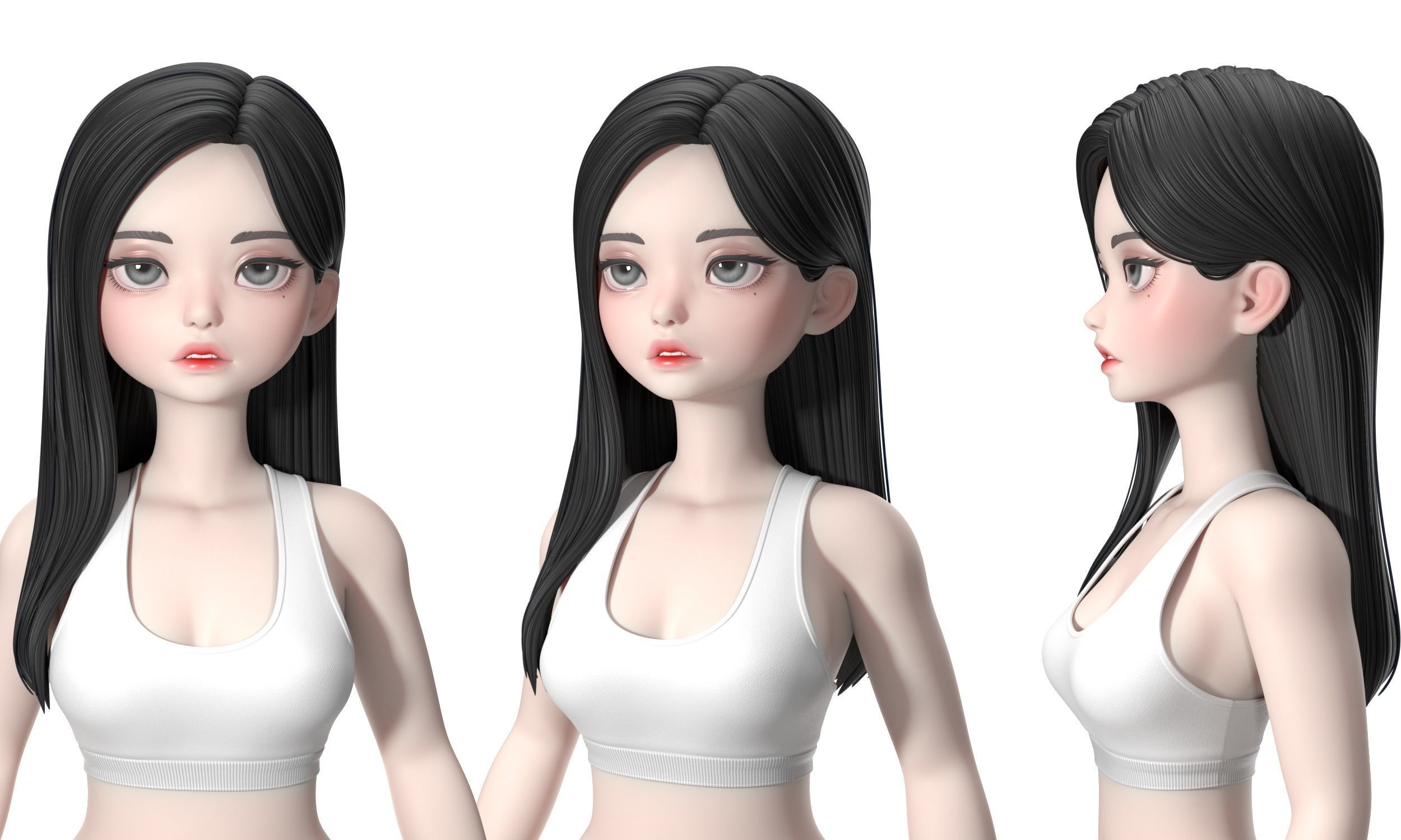Lucy - Personal work 3D date 3D model_2