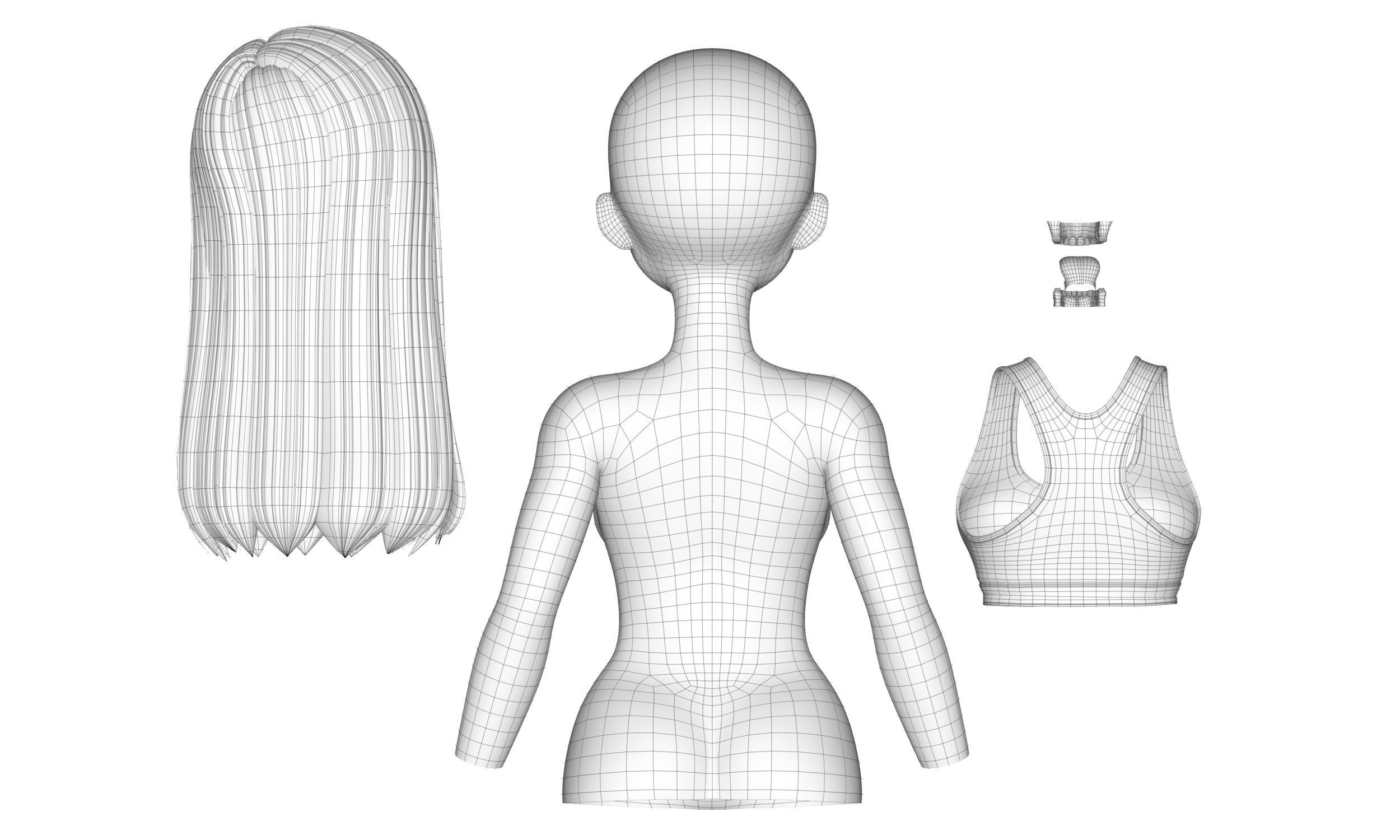 Lucy - Personal work 3D date 3D model_7