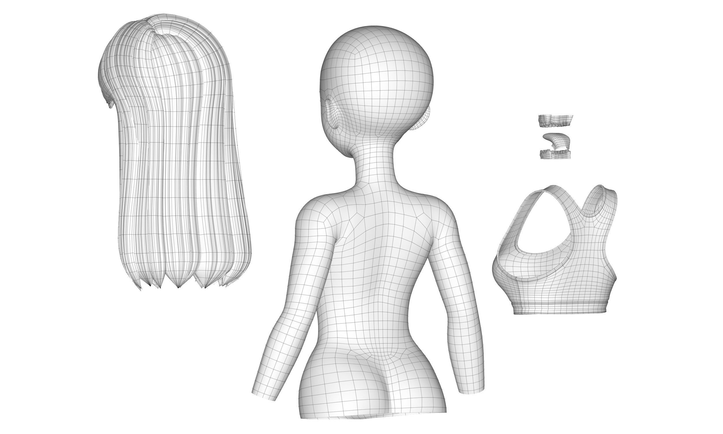 Lucy - Personal work 3D date 3D model_6