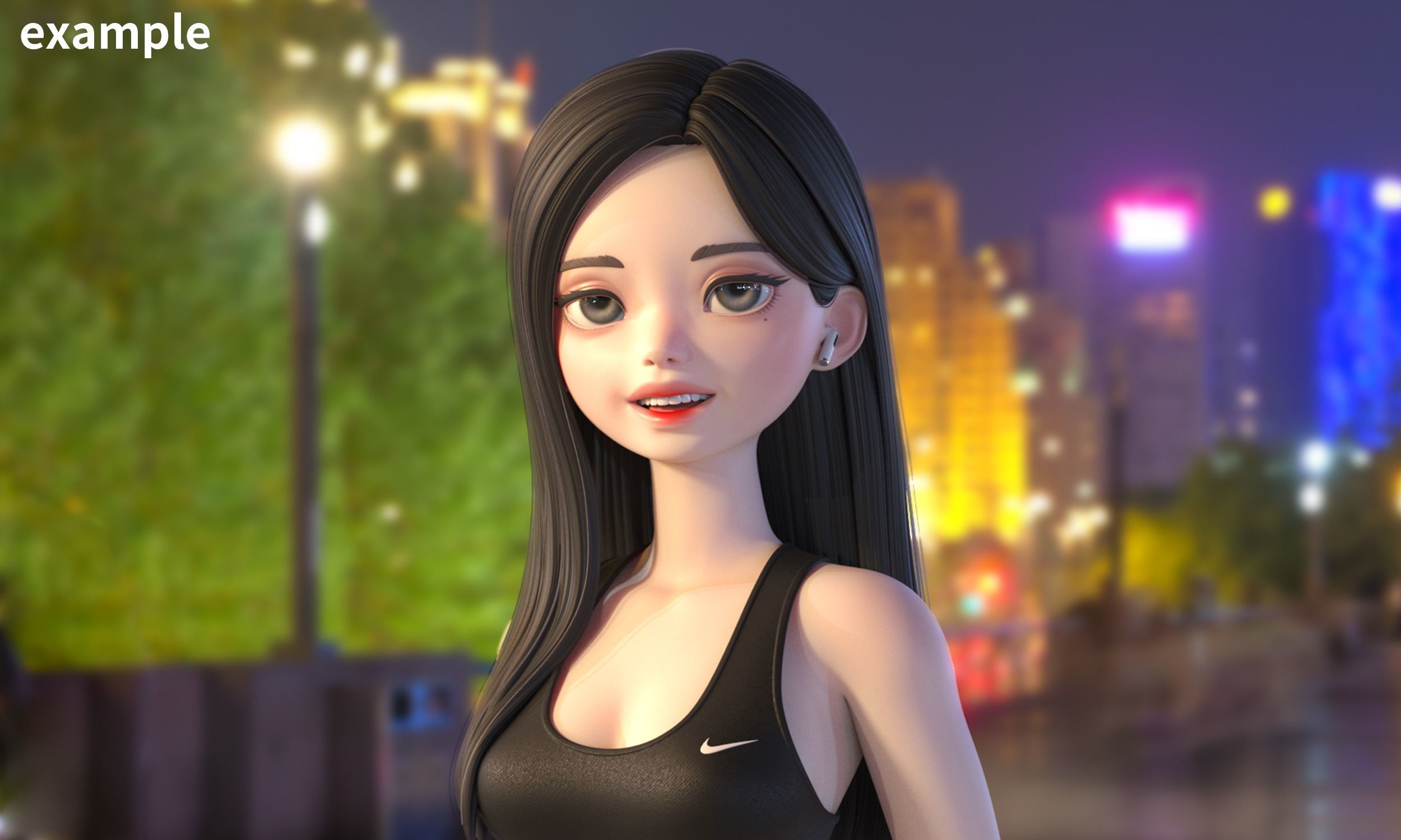 Lucy - Personal work 3D date 3D model_11