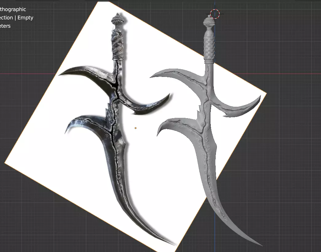 Elden Ring Black Knife cosplay props 3D printable 3D print model_0