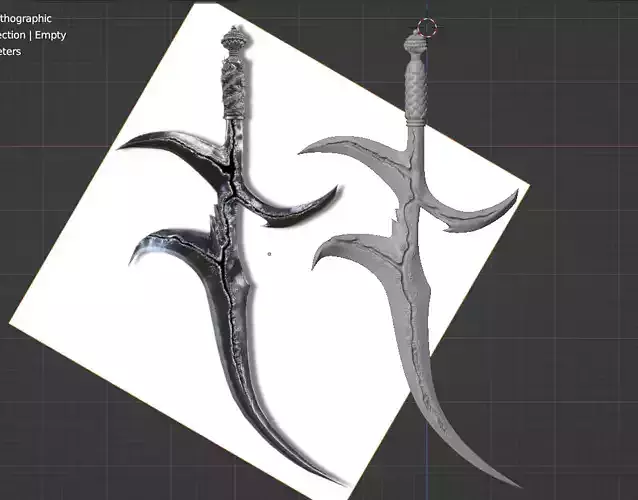 Elden Ring Black Knife cosplay props 3D printable