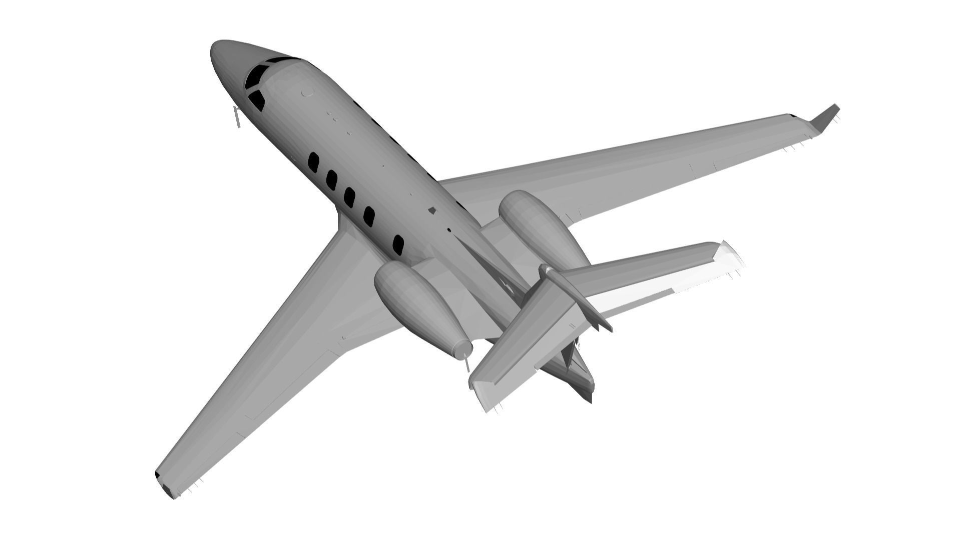 Embraer Phenom 300 3D model CGTrader