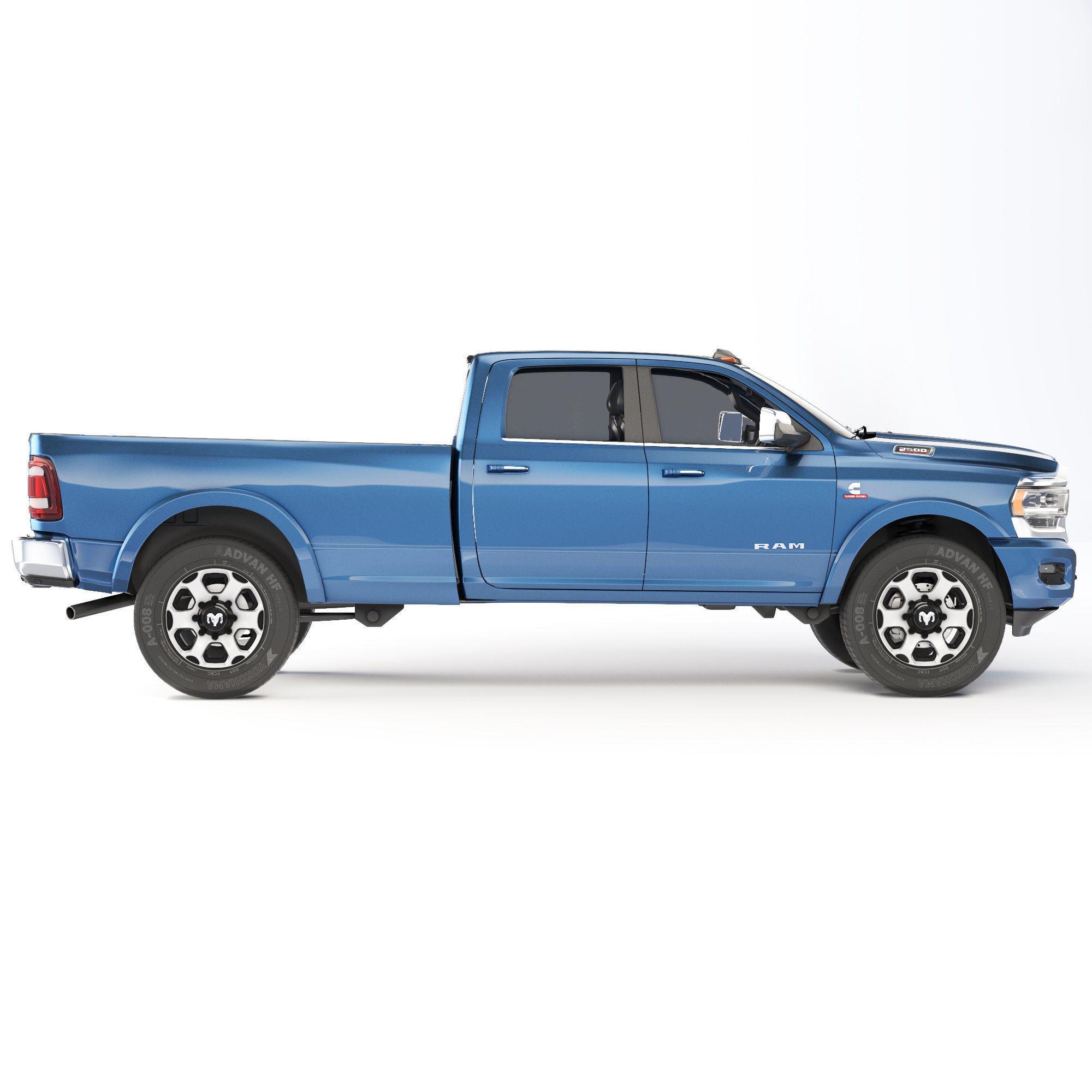 RAM 2500 2021 3D model_6