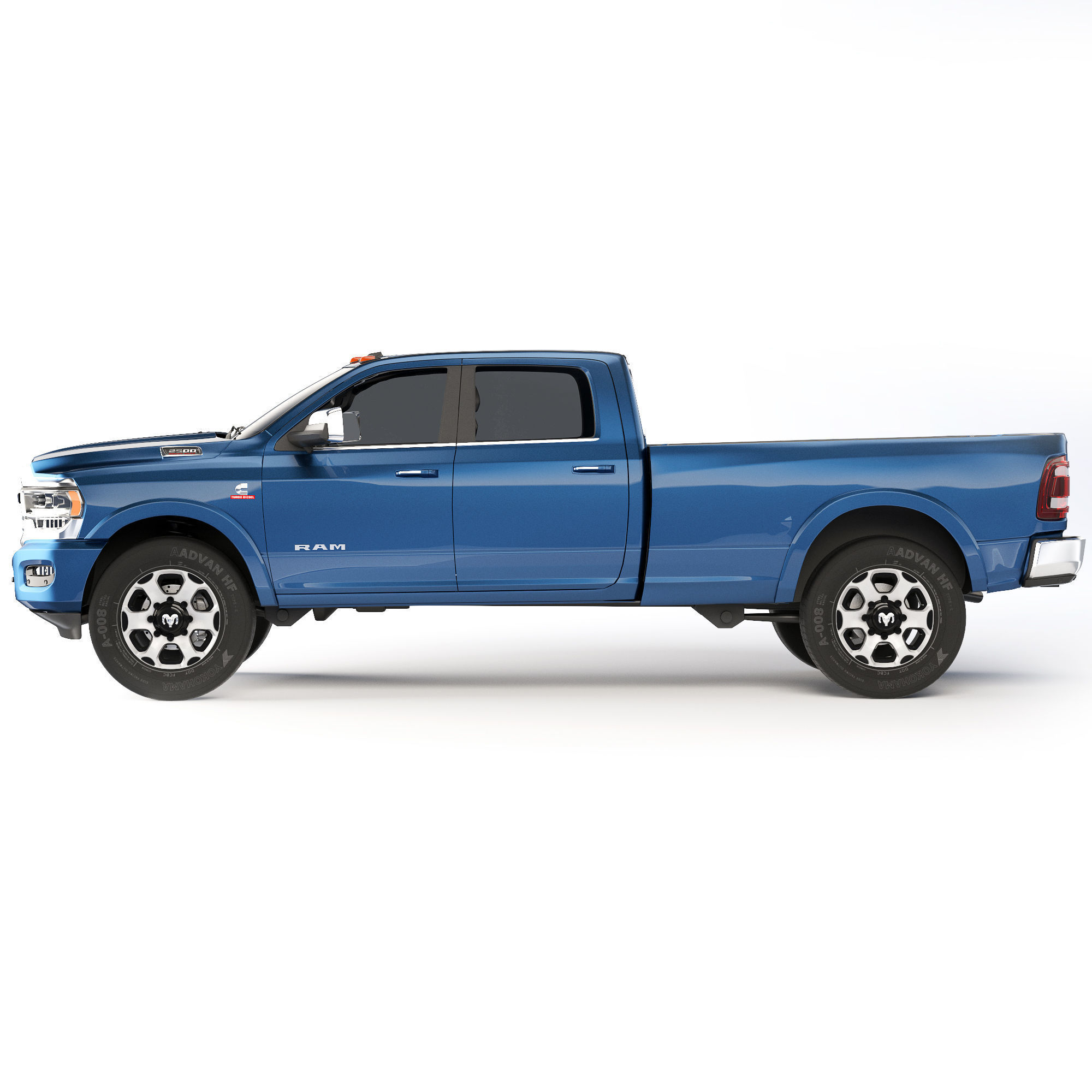 RAM 2500 2021 3D model_9