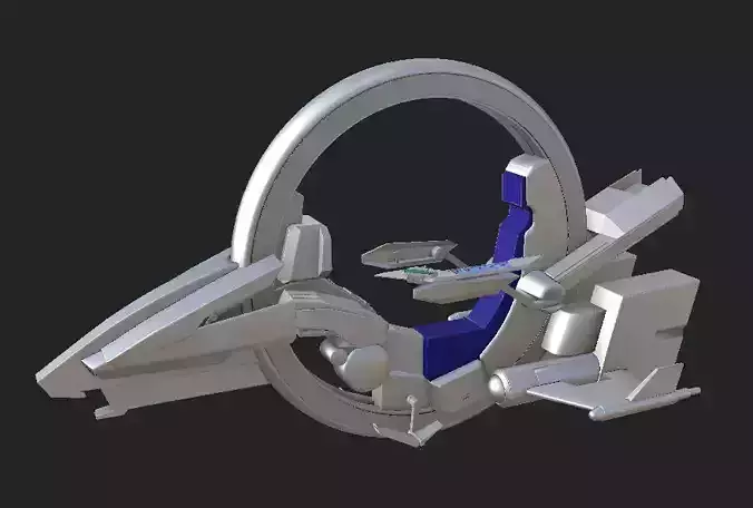 Yu-Gi-Oh 5Ds Jack Atlas Duel Runner Wheel of Fortune 3D model