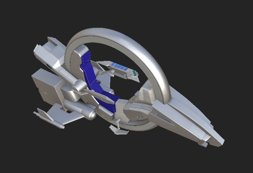 Yu-Gi-Oh 5Ds Jack Atlas Duel Runner Wheel of Fortune 3D model_1